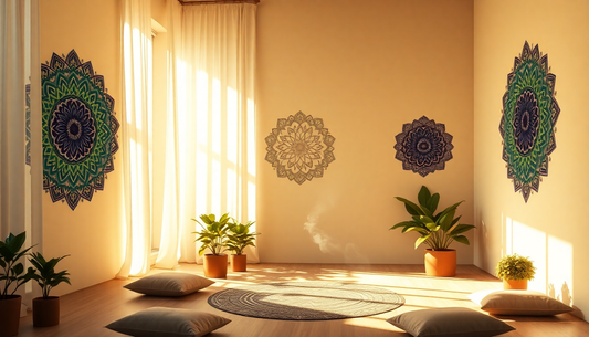Elevate Your Space: Infusing Spiritual Serenity with Mandala Designs