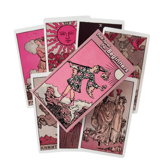 Pink Rider Tarot Cards – Beginner-Friendly Divination Deck in English