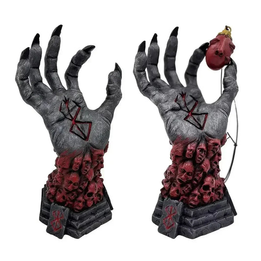 Gothic Witch's Hand Statue – Resin Wall Hook & Decorative Ornament for Keys, Bags & Witchy Home Decor